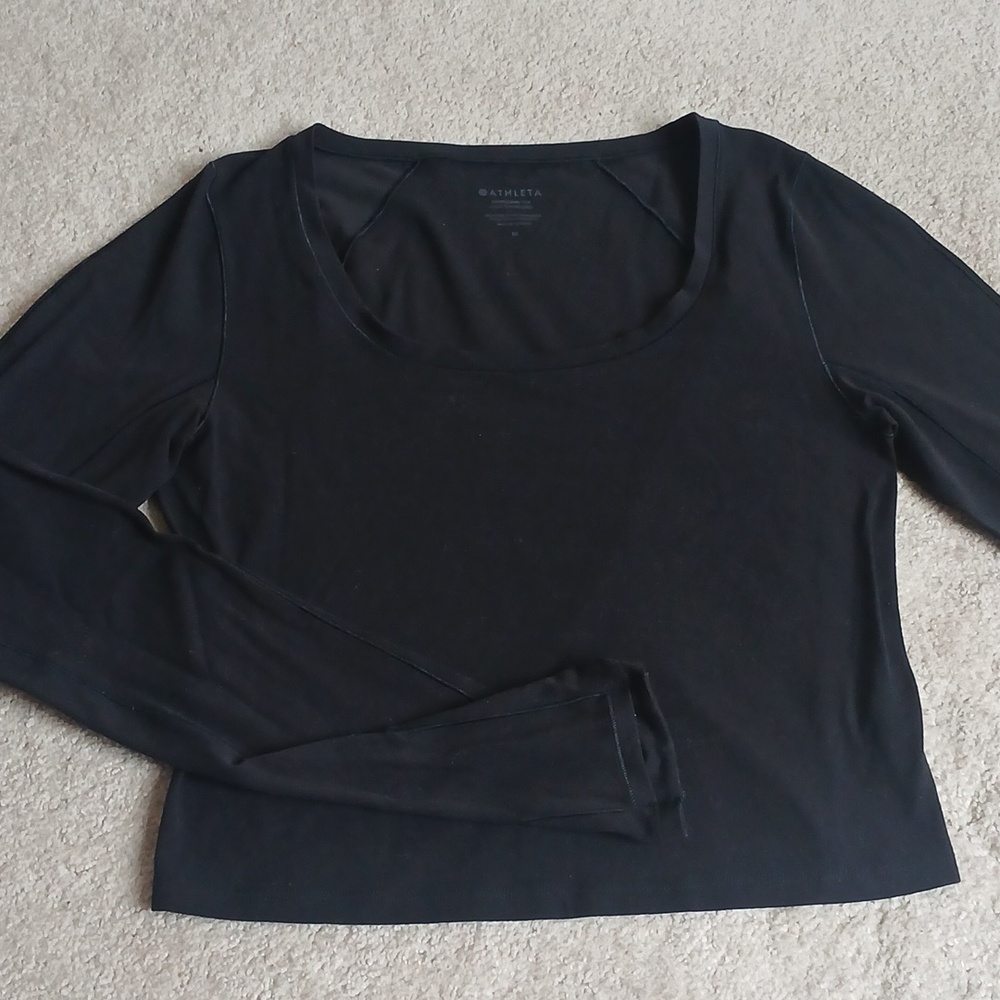 Athleta Transcend Top Black - Picture 5 of 7